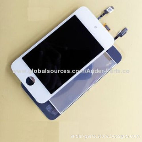 For iPod Touch 4th LCD Display with Digitizer Replacement, Colorful, High Quality, Wholesale
